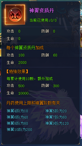 1912yx《七战》神翼系统